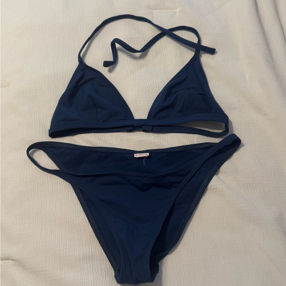 Navy Eres bikini fits size small